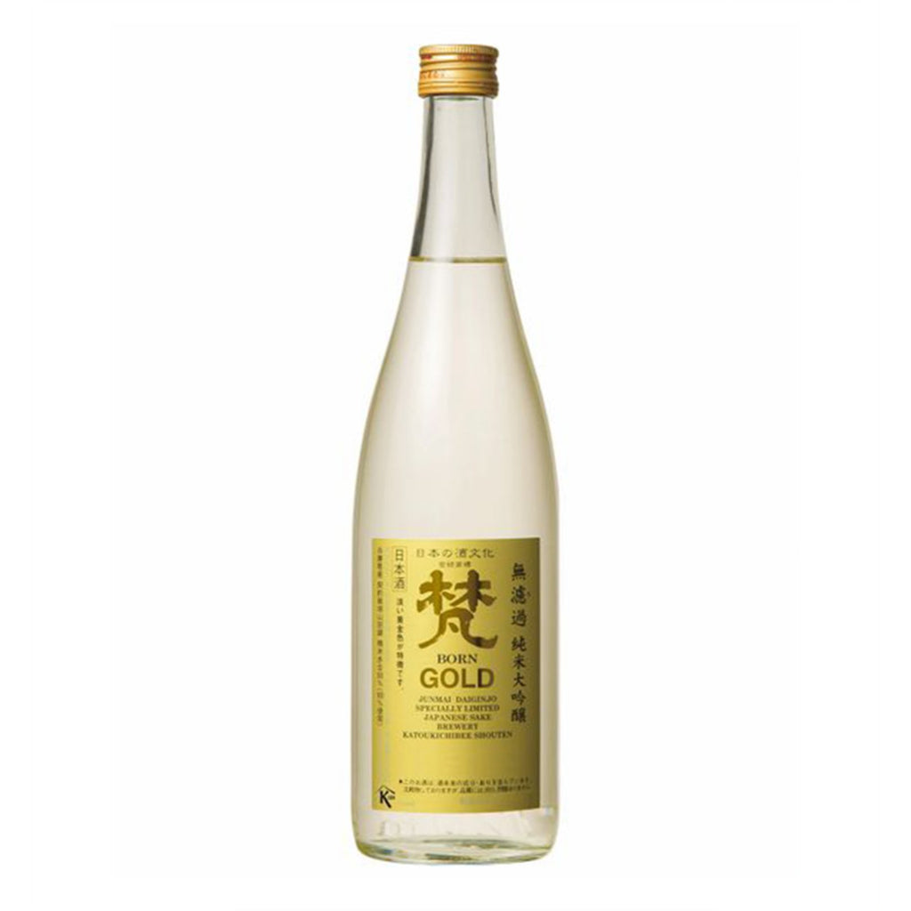 BORN Gold with Gold Flakes Junmai Daiginjo- 720ml — Saketaro